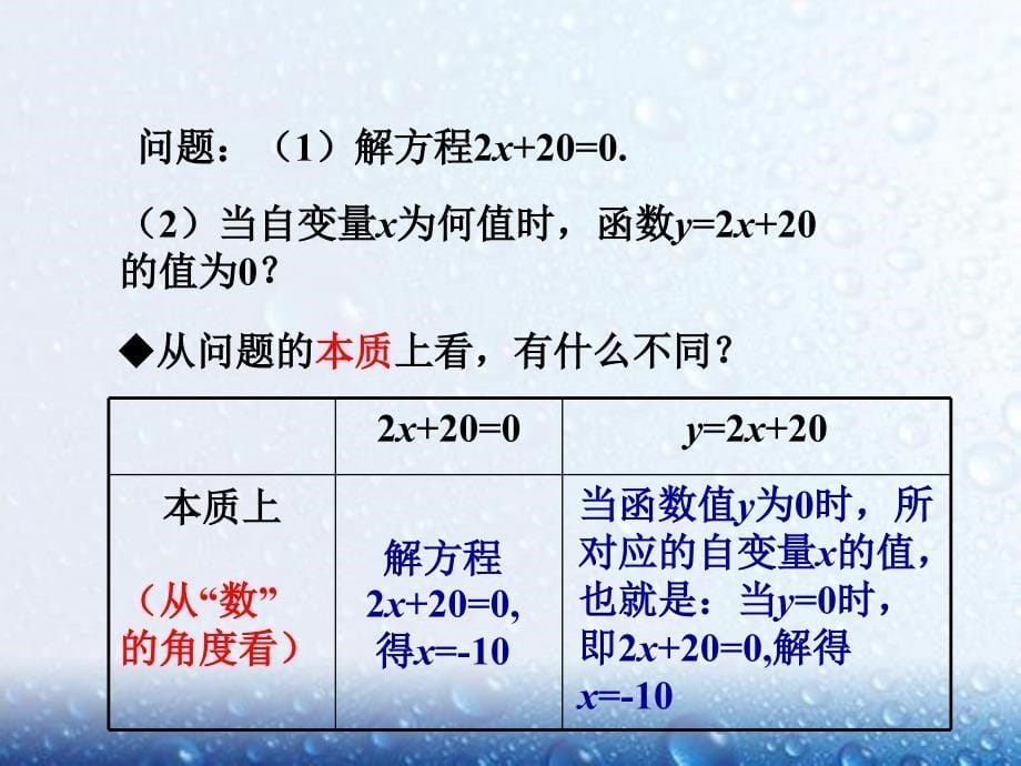 部审人教版八年级数学下册课堂同步教学课件19.2.3 一次函数与方程、不等式2》2套_第5页