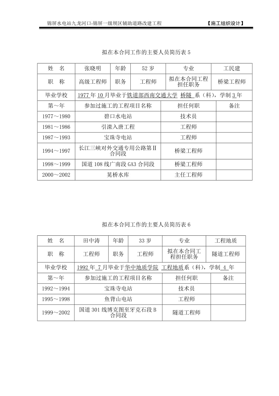 【精编】水电站坝区辅助道路改建工程合同范本_第3页