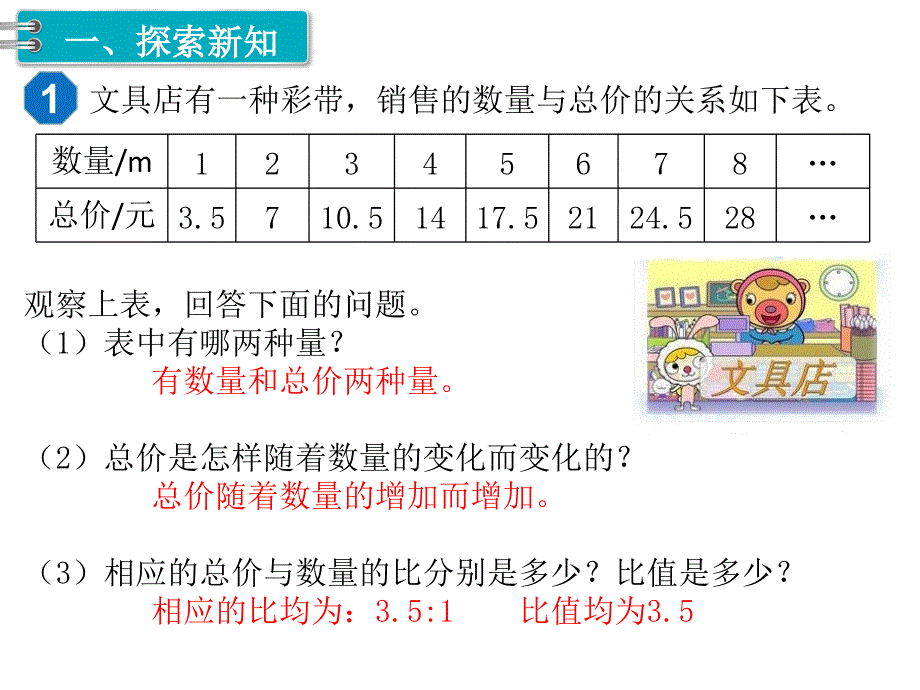 小学数学六年级下册课件2.正比例和反比例第1课时正比例_第2页