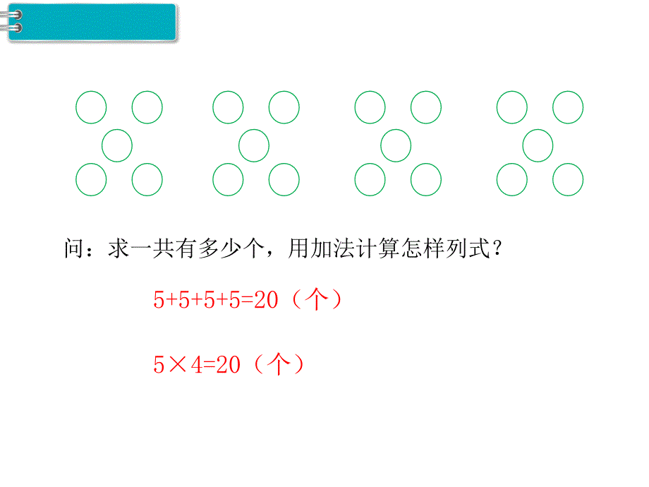 小学数学二年级上册课件第2课时表内乘法_第2页