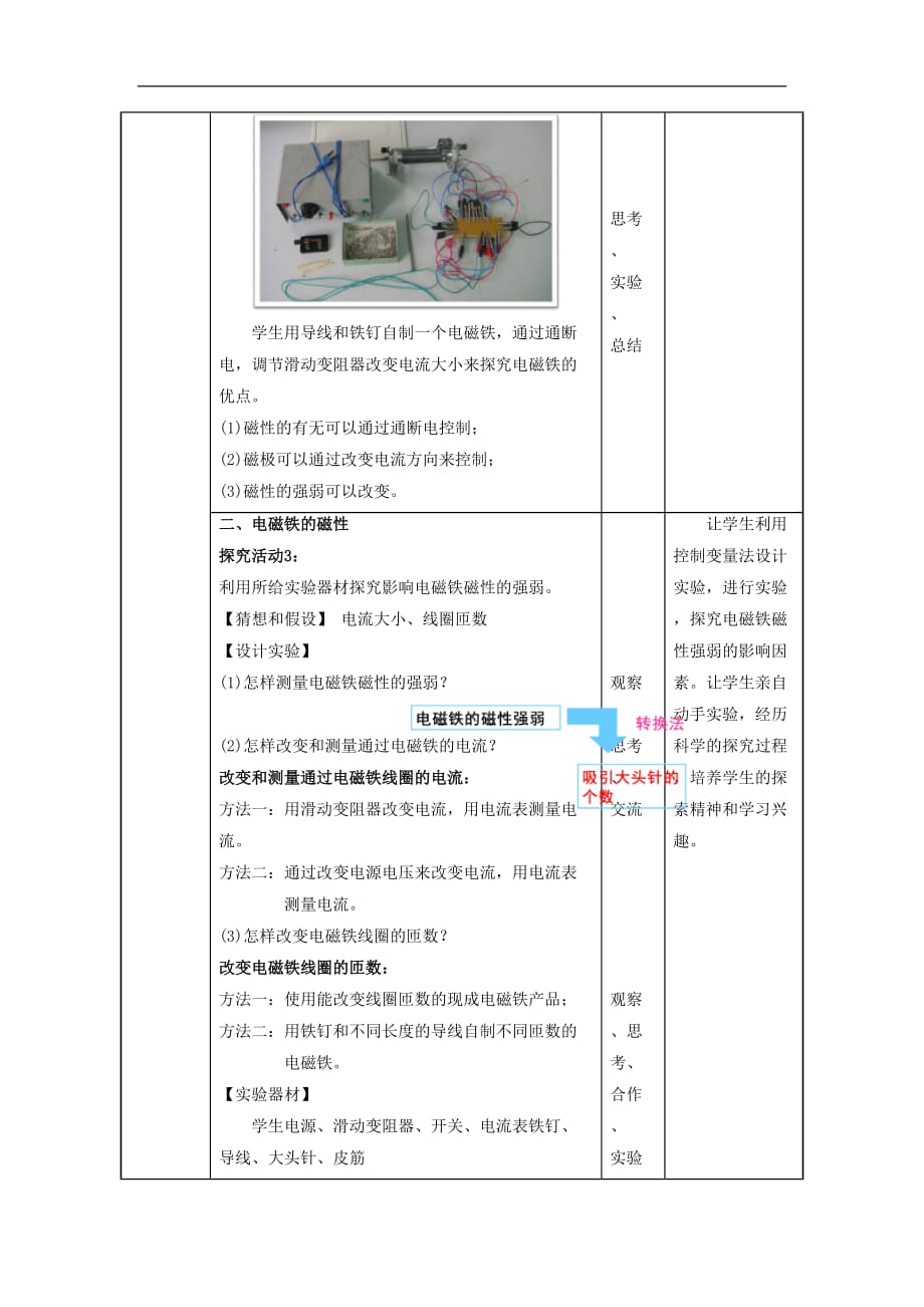 初中物理九年级20.3电磁铁电磁继电器_第4页