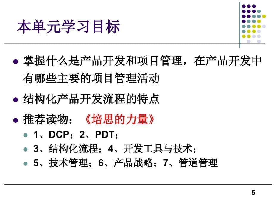 【精编】新产品研发流程优化与研发项目管理教材_第5页