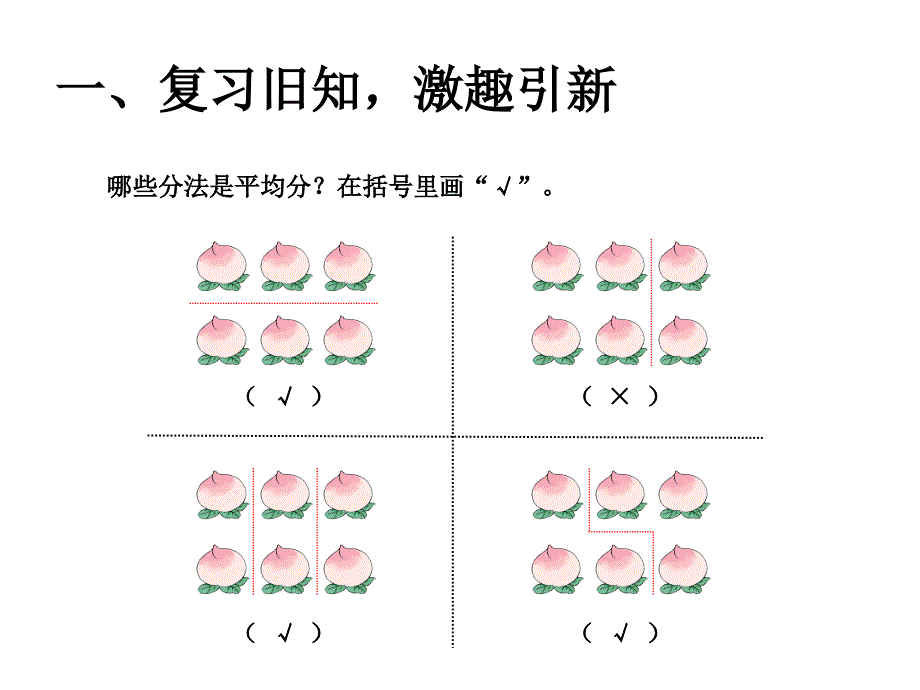 人教版小学数学二年级课件第二单元平均分2_第2页