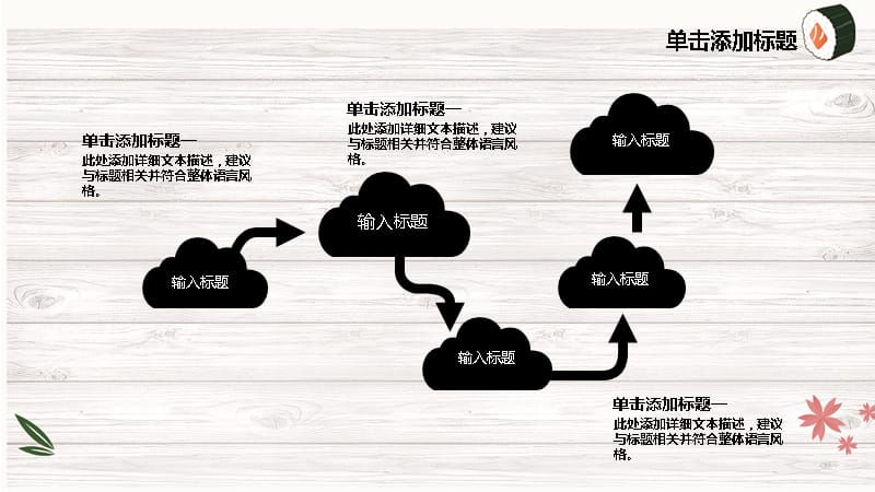 小清新典雅古韵风格业绩汇报PPT模板_第5页