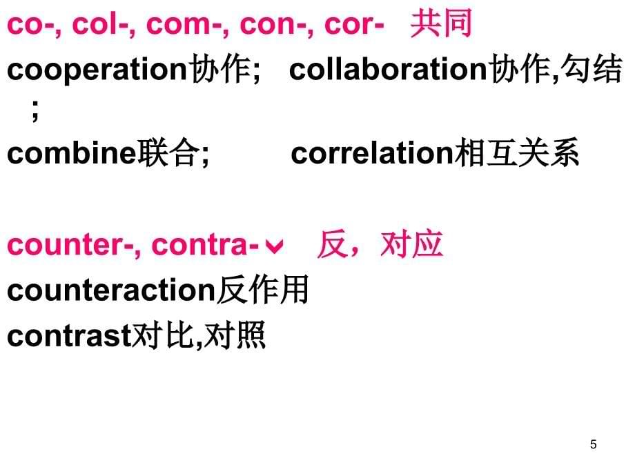 英语单词常见前后缀总结ppt课件.ppt_第5页