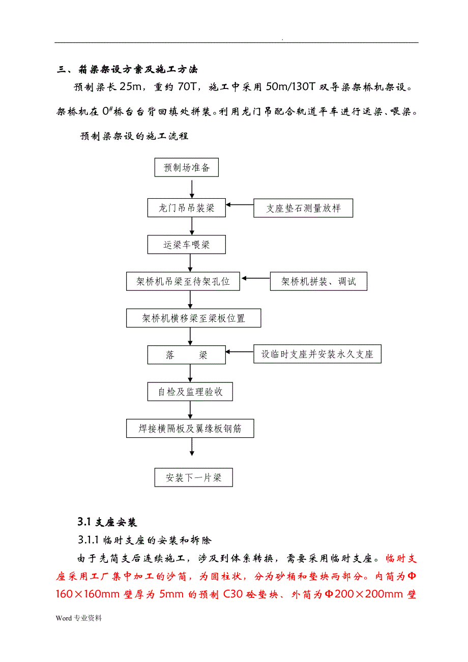 25M预制箱梁架设施工组织设计_第2页