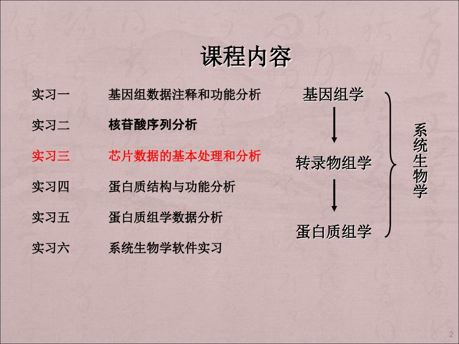 芯片数据的基本处理和分析ppt课件.ppt_第2页