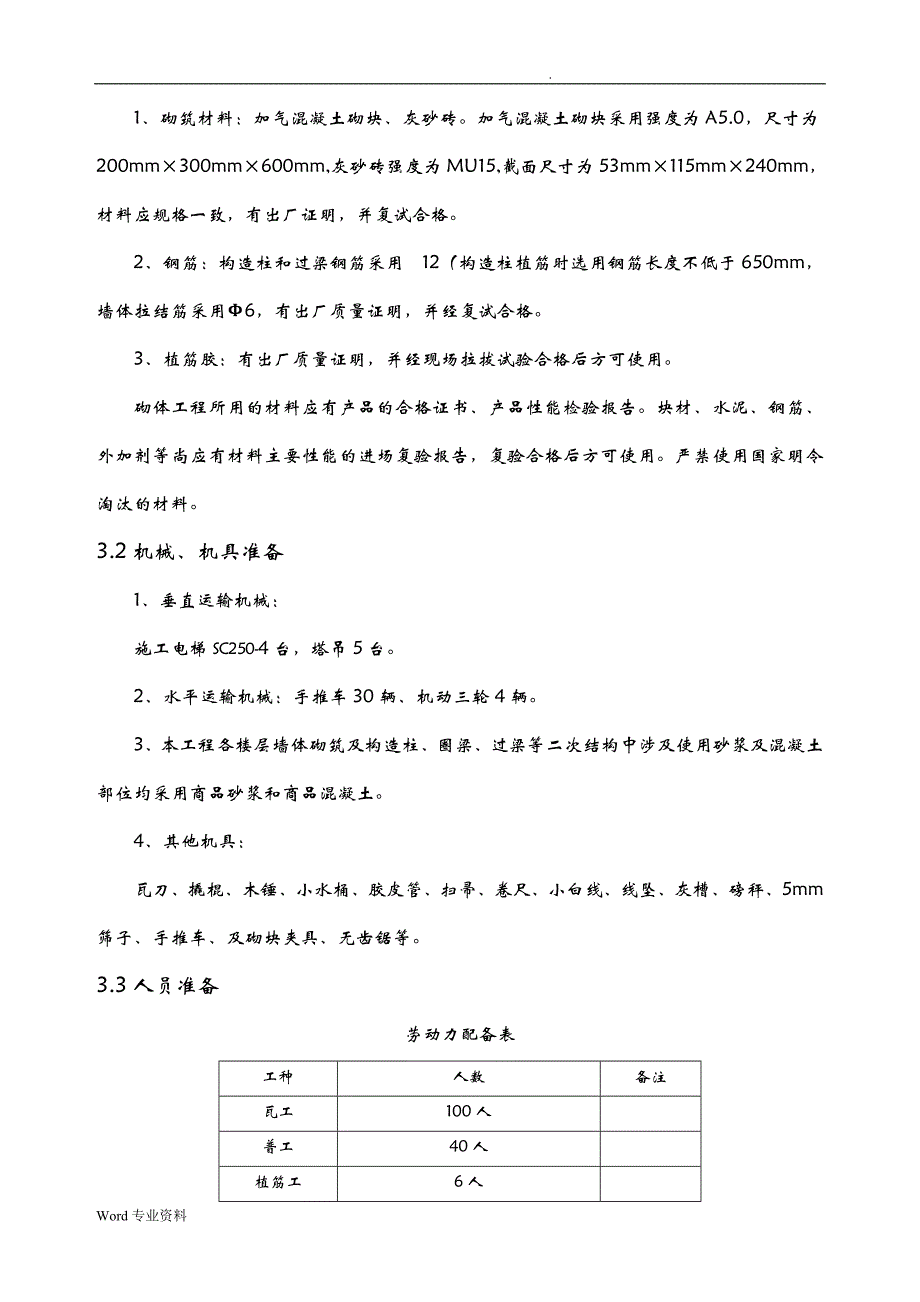 BM连锁砌块砌体工程施工组织设计_第4页