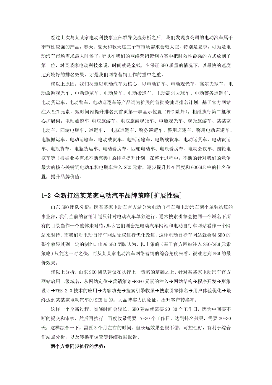 山东电动汽车SEM效果方案.doc_第4页