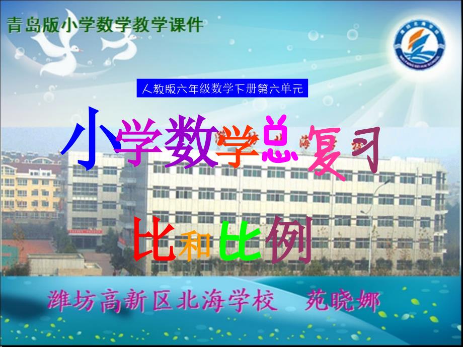 青岛版小学数学六年级下册比例课件_第1页