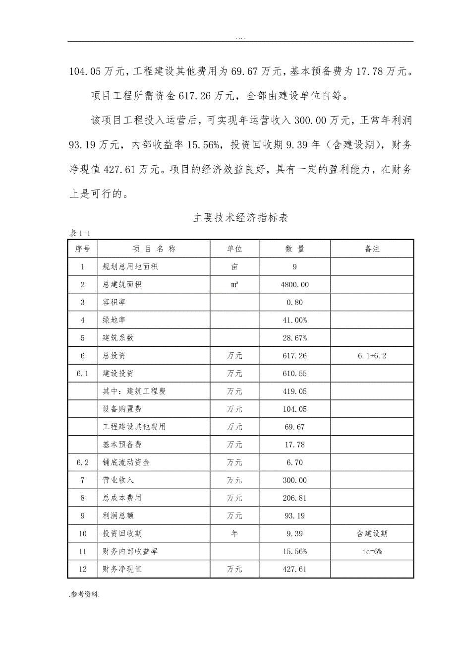 阳谷县永康老年养护中心项目可行性实施报告_第5页