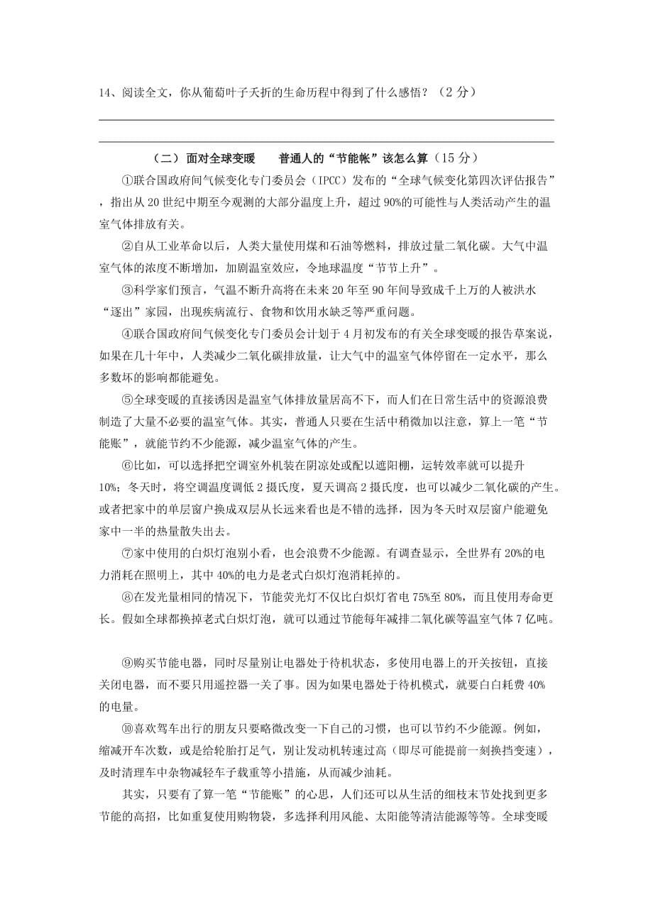 中考模拟卷及答案（四）.doc_第5页