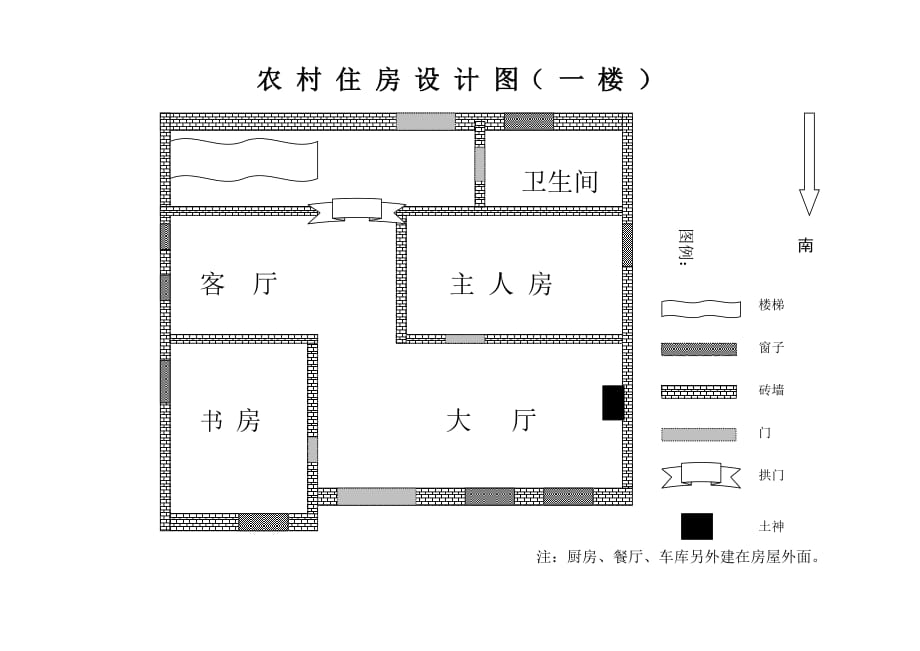 农村三层住房设计图.doc_第1页