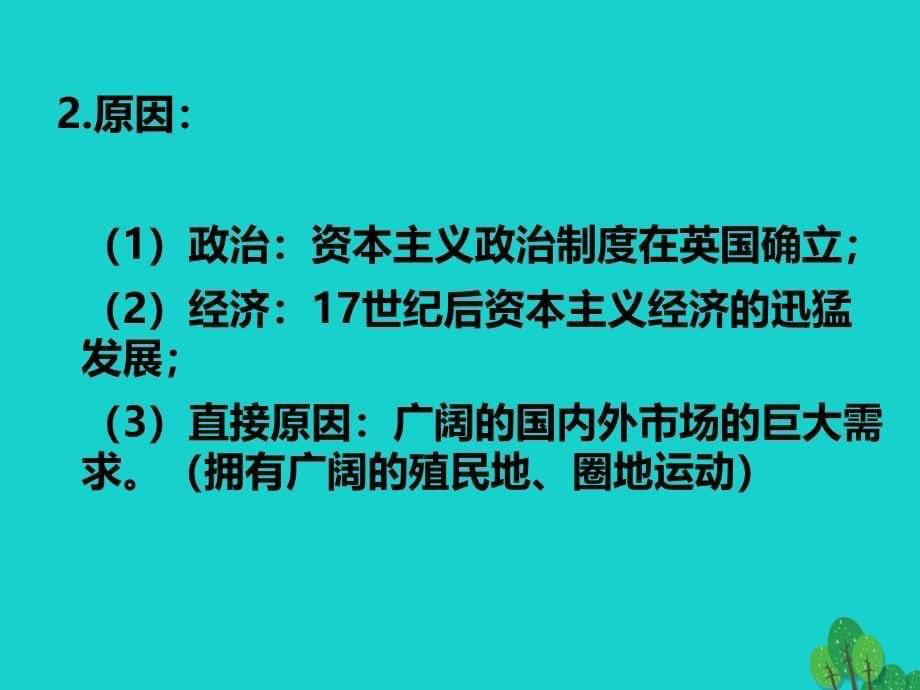 九年级历史上册第二单元近代社会的确立与动荡课件北师大版_第5页