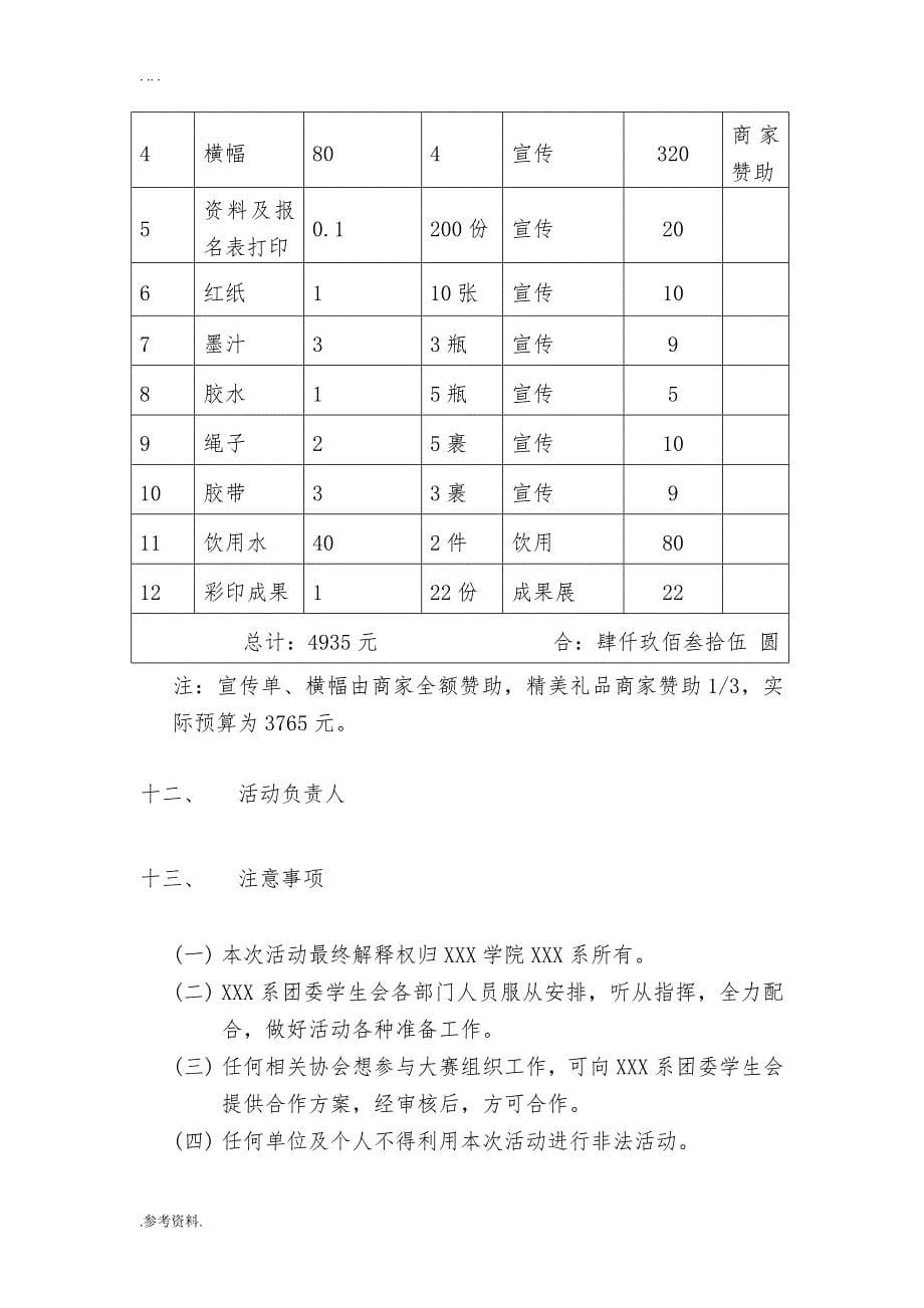 网站设计大赛项目策划书_第5页