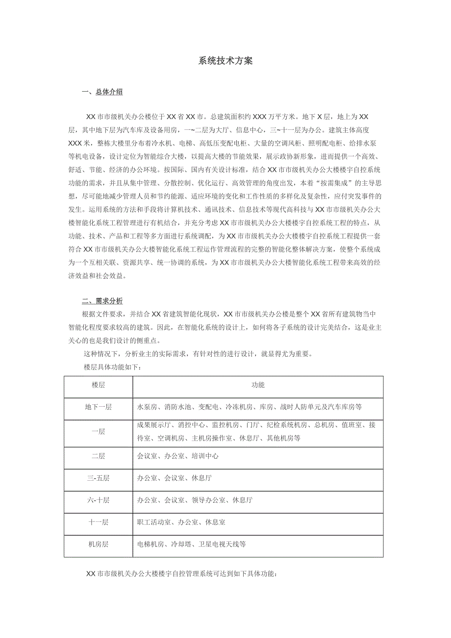 楼宇自控方案VRV.doc_第1页