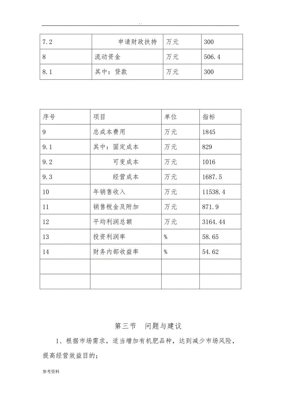 内蒙古翁牛特旗黑鱼泡子有机农牧业开发有限公司年产3万吨有机肥扩建项目可行性实施报告_第5页