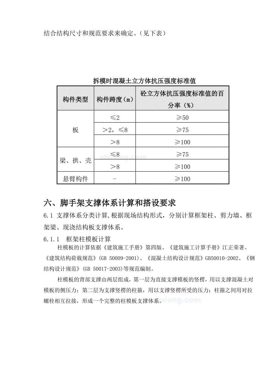 马鞍山体育馆模板工程方案内文.doc_第5页