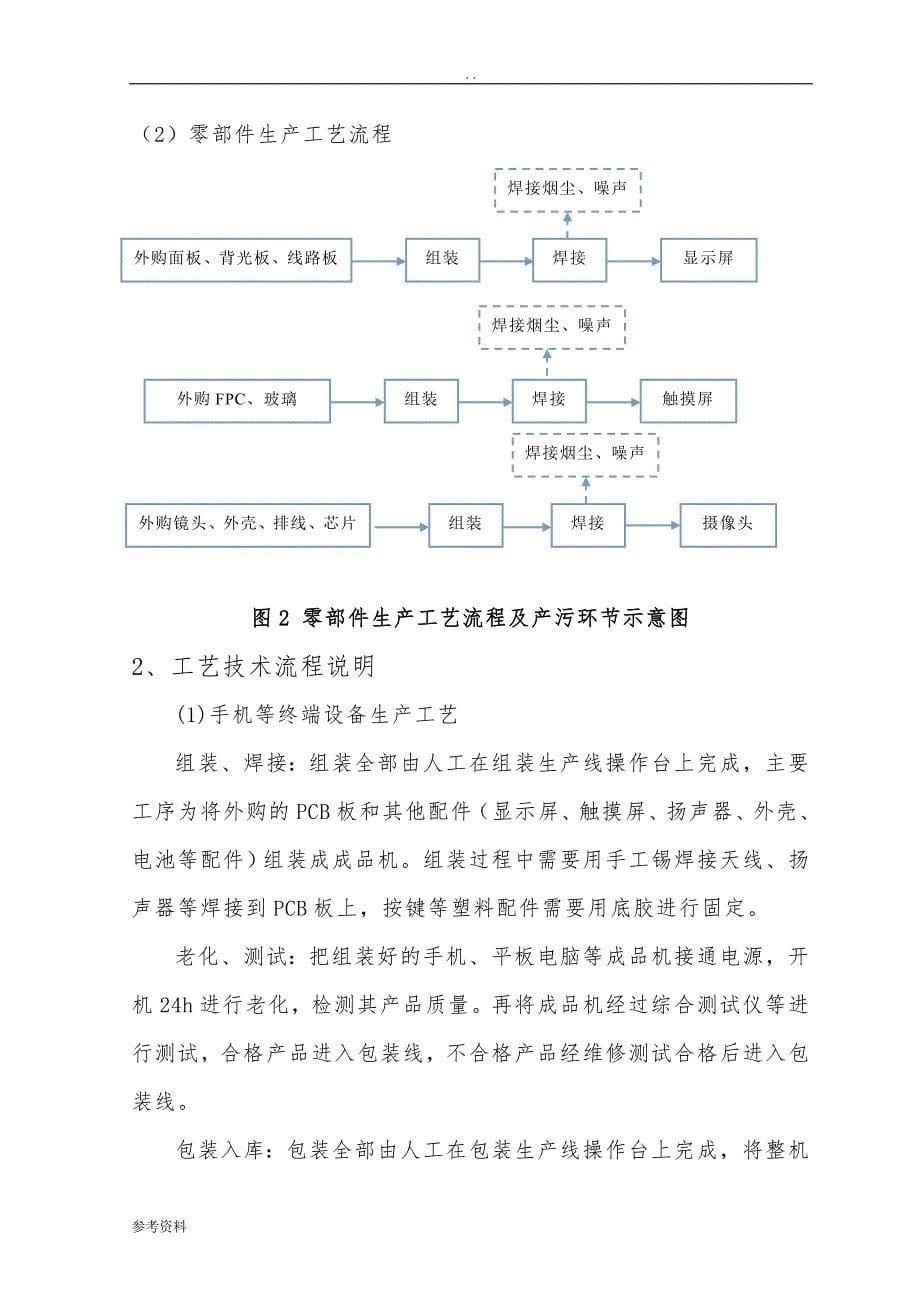 年产300万台智能手机等终端设备及750万套零部件项目可行性实施报告_第5页