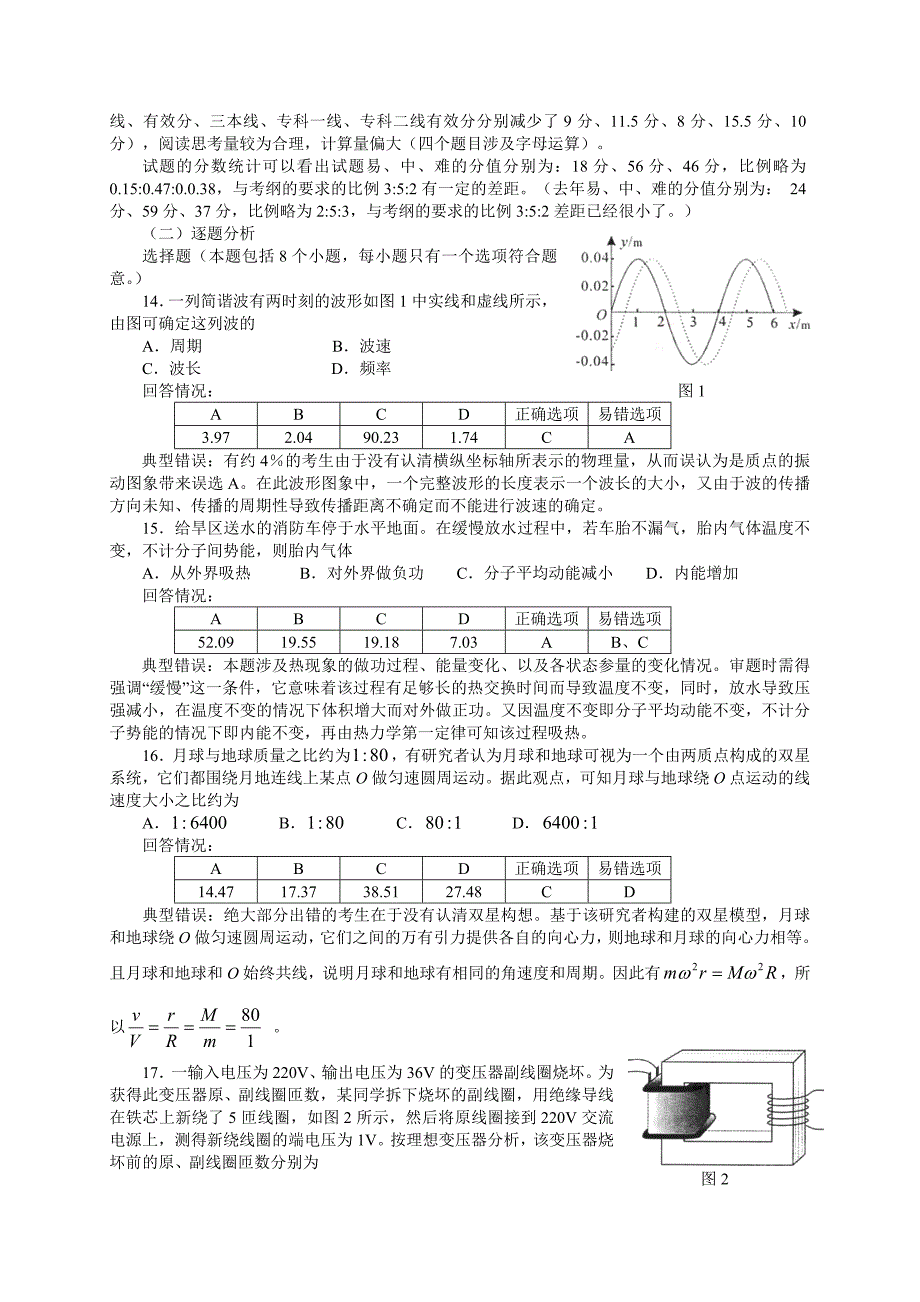 2010年高考重庆物理试题研究.doc_第3页