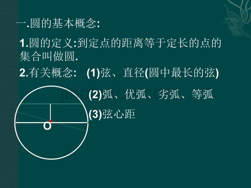 数学：第二十四章圆复习课件(人教新课标九年级上)1_第4页