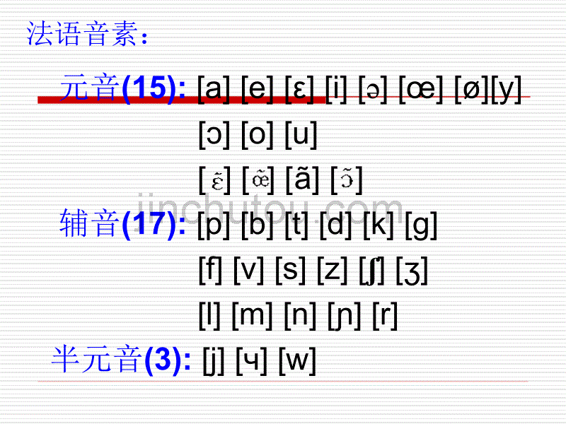 法语语音音素(马秀兰视频配套)_第3页