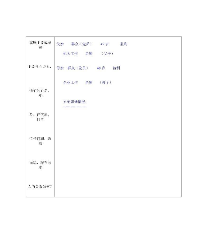 长江大学高等学校毕业生登记表.doc_第5页