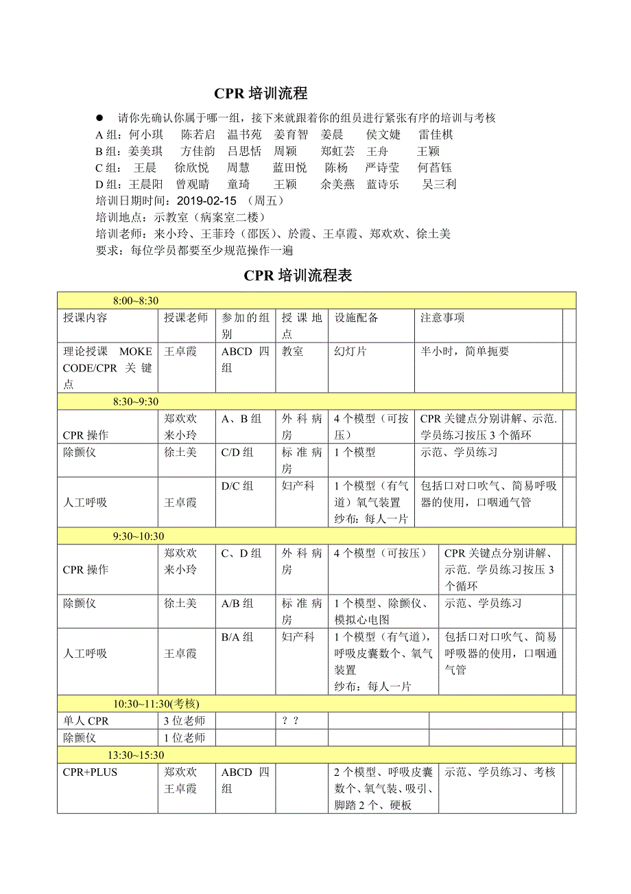 CPR培训计划+流程_第3页