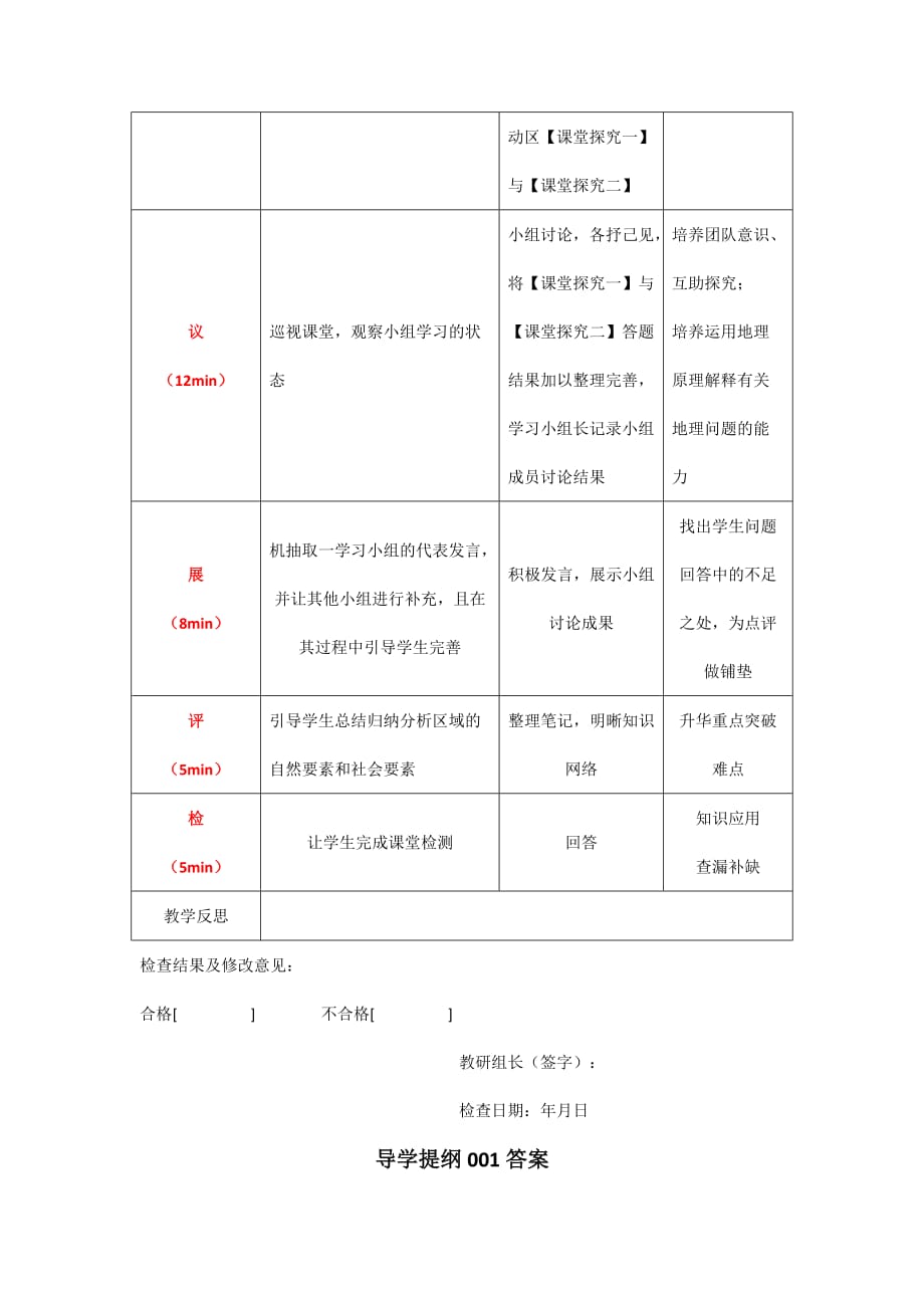 四川省成都为明学校高中地理必修三：第一章 第一节地理环境对区域发展的影响教案001_第2页