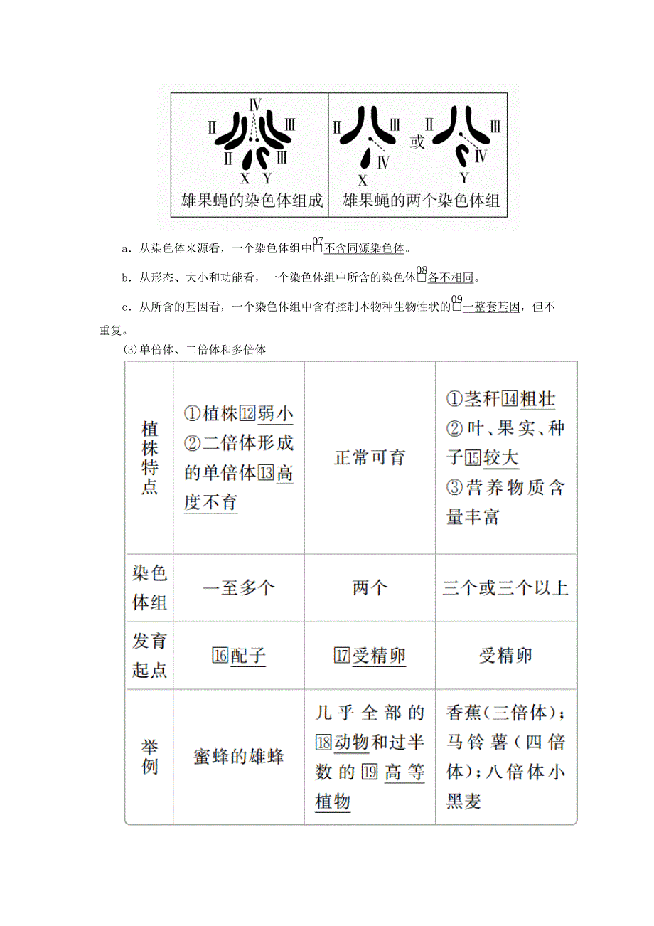 高考生物一轮复习第7单元生物的变异、育种和进化第22讲染色体变异与育种学案（含解析）（必修2）_第2页