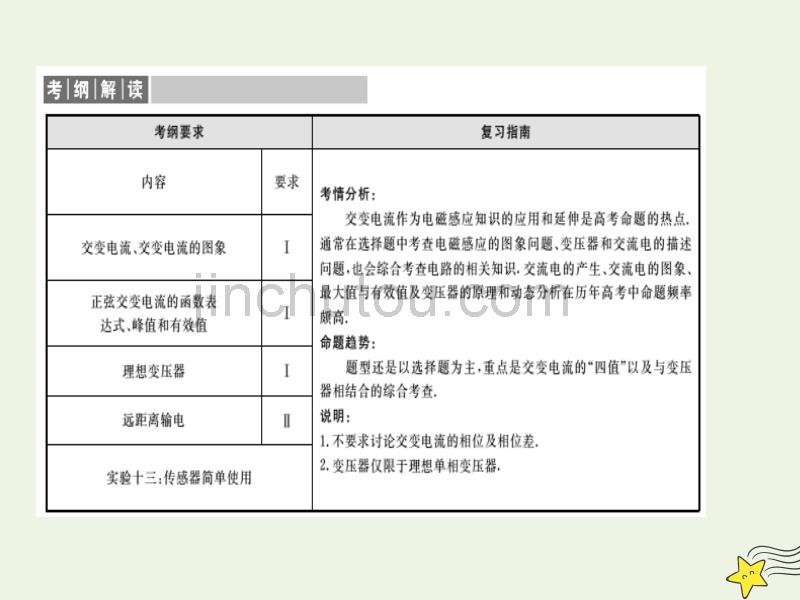 高考物理总复习11.1交变电流的产生与描述课件新人教版_第3页