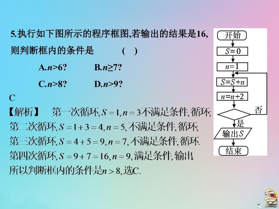 高考数学（艺考生文化课）第二章选择填空综合训练（7）课件_第5页