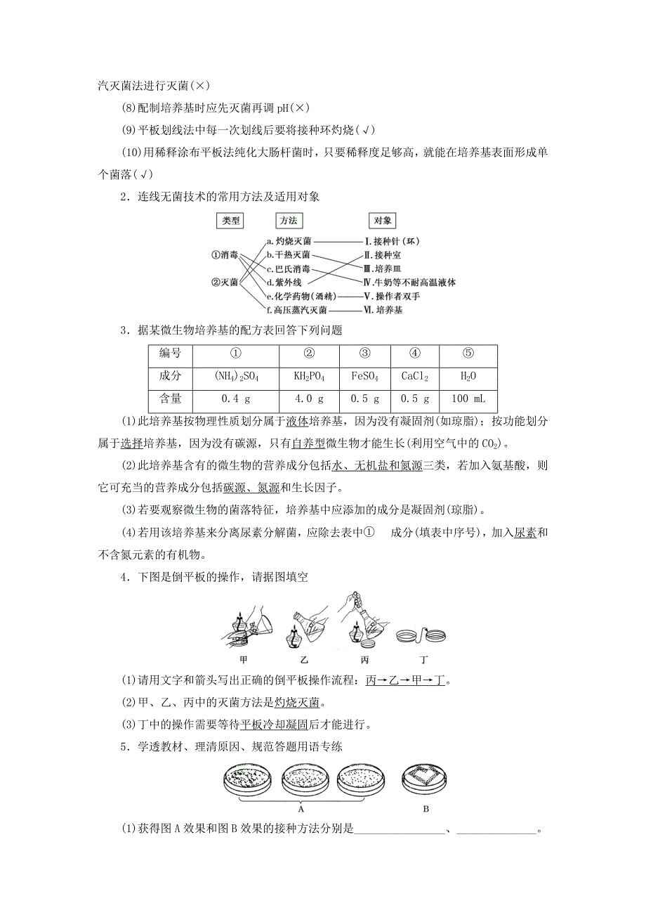 通用版高考生物一轮复习第十二单元第二讲微生物的培养与应用学案含解析_第2页