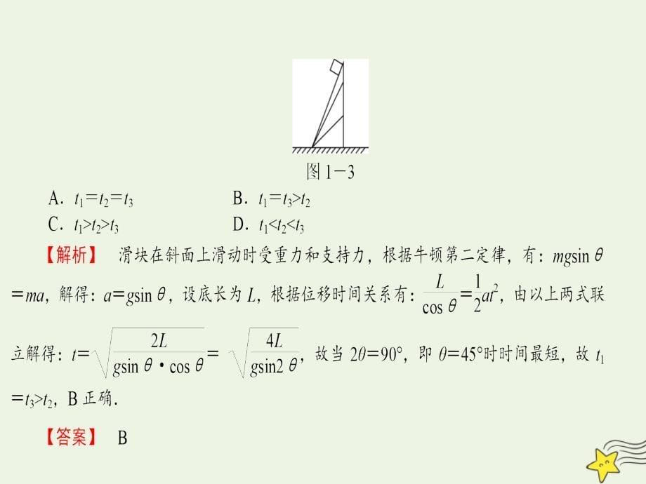 高考物理总复习3专题一牛顿运动定律题型研究课件新人教版_第5页