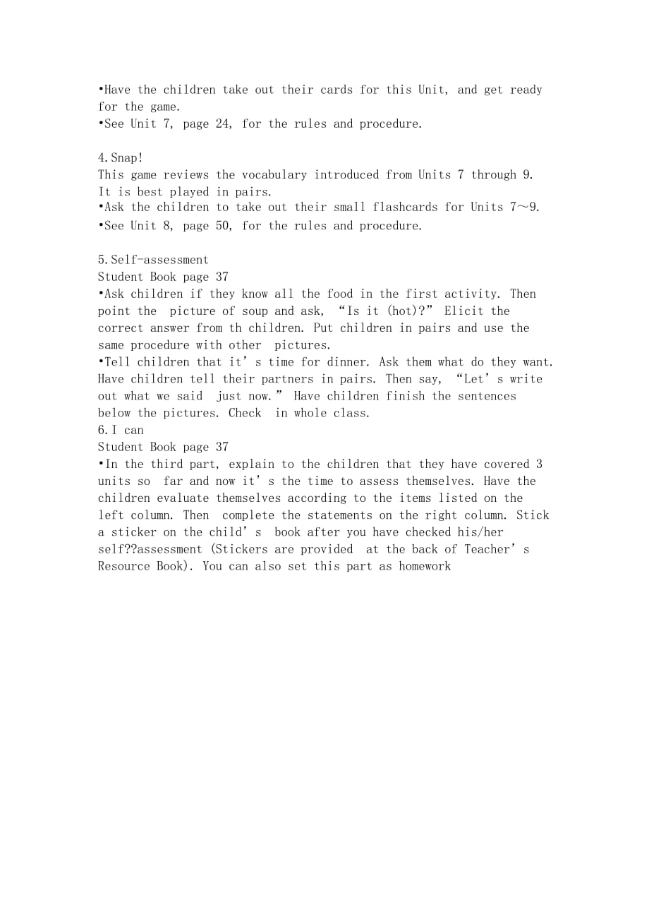 北师大【一起】小学英语三下册《Unit 9 Hot soup》教案 (3)_第2页