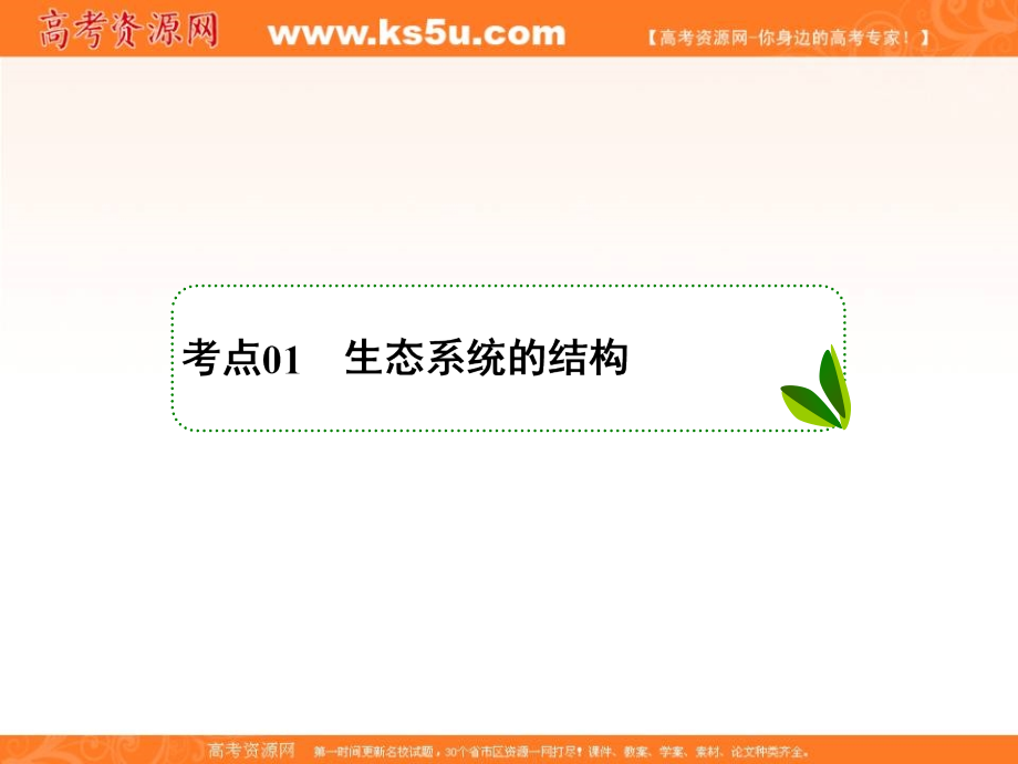 高考生物一轮复习精品课件：1-3-9-33生态系统的结构和能量流动_第3页