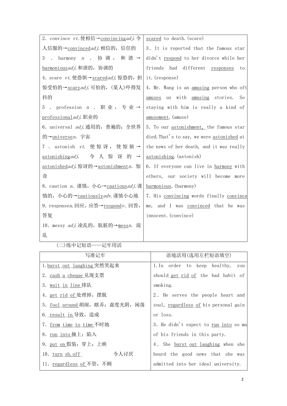 高考英语新创新一轮复习选修6Unit17Laughter学案含解析北师大_第2页