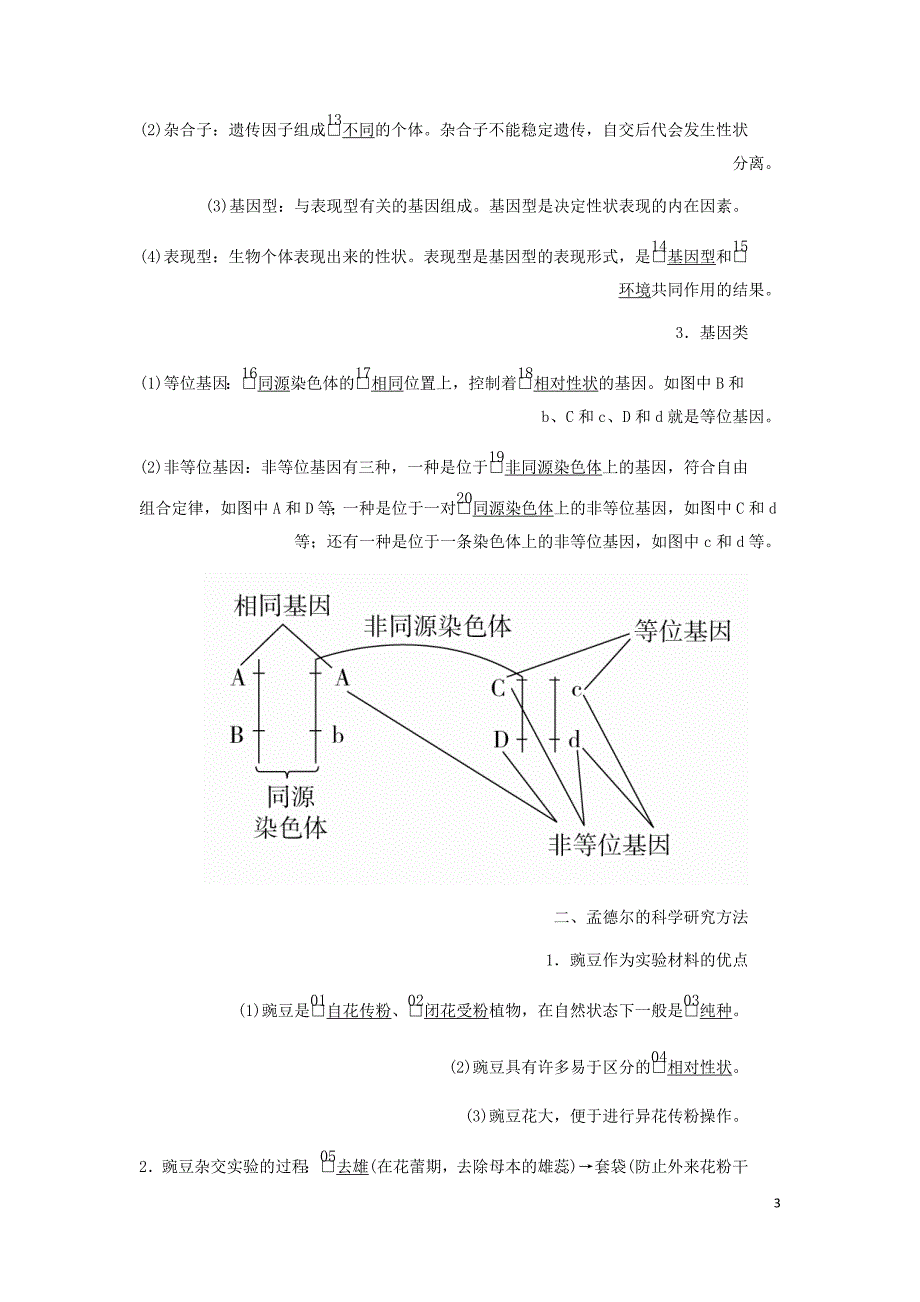 高考生物一轮复习第五单元第15讲基因的分离定律讲义含解析必修2_第3页