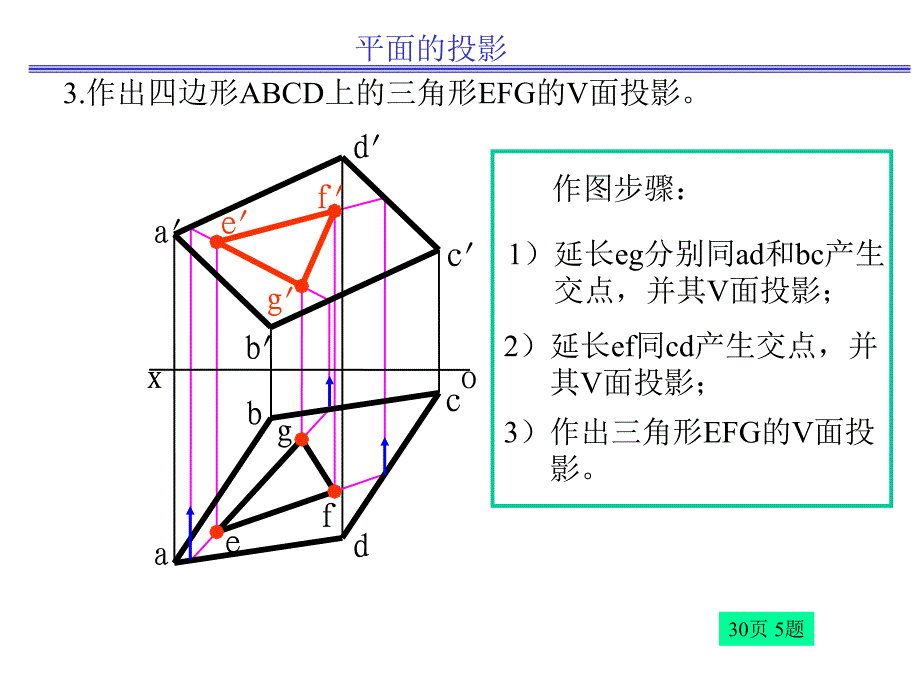 建筑制图_面、相对位置(习题课)_第4页