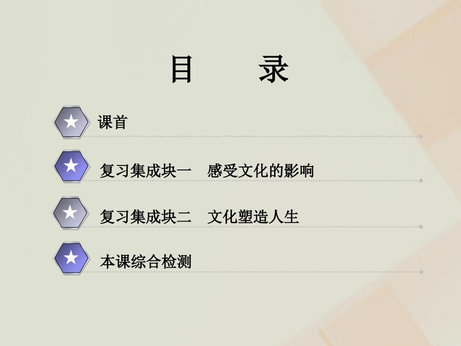 （新课改省份专用）高考政治一轮复习第三模块文化生活第一单元文化与生活第二课文化对人的影响课件_第2页