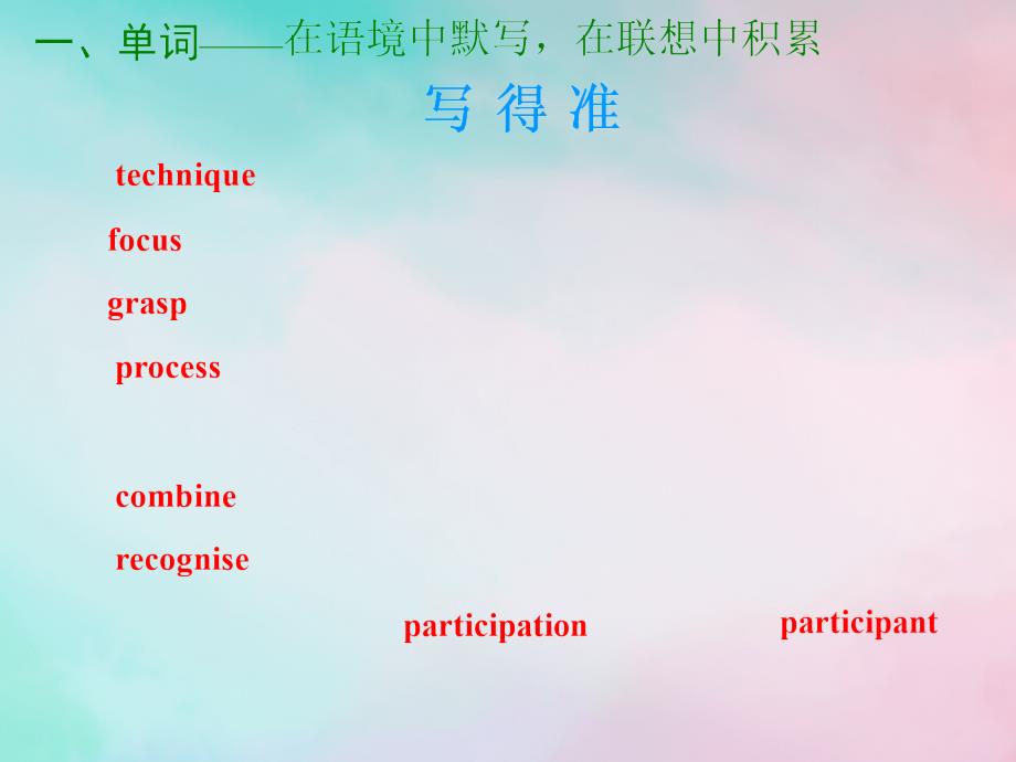 高考英语一轮复习Unit1LearningStrategiesandHabits课件重庆大学版必修1_第4页