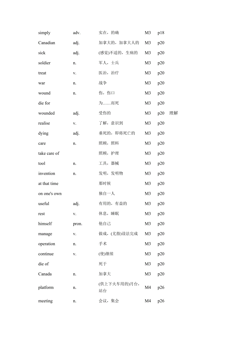 2015年外研社新版九年级上册英语词汇.docx_第4页