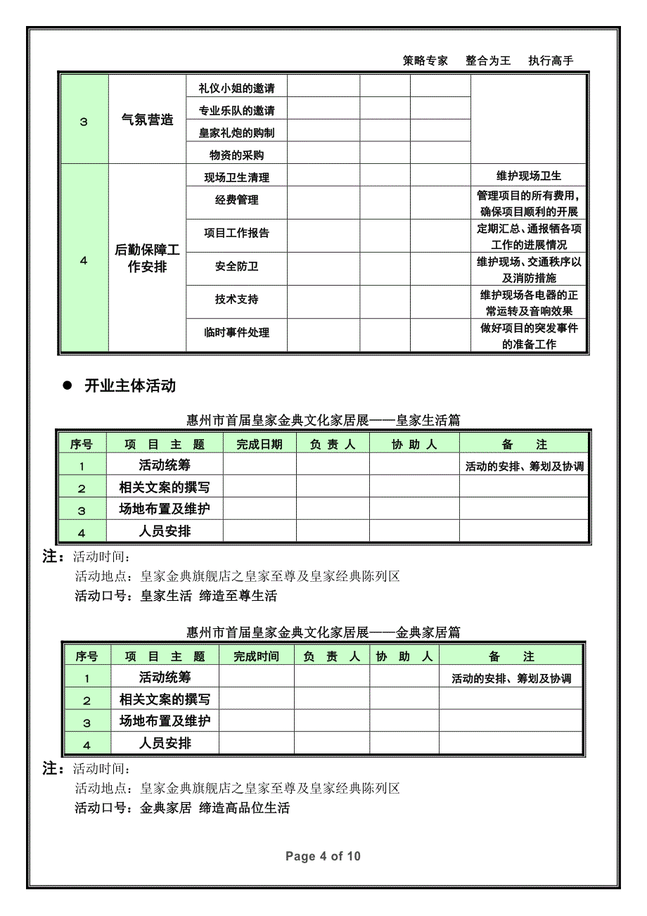 （营销策划）开业庆典策划_第4页