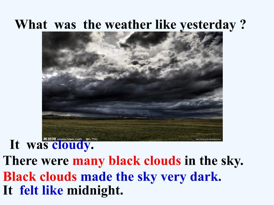 人教新目标英语八下unit 5《What were you doing when the rainstorm came》 section a（3a-3c）课件_第4页