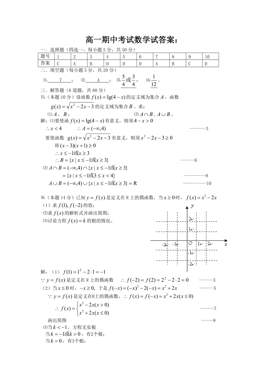 2014年高一数学必修1考试题（42）.doc_第4页
