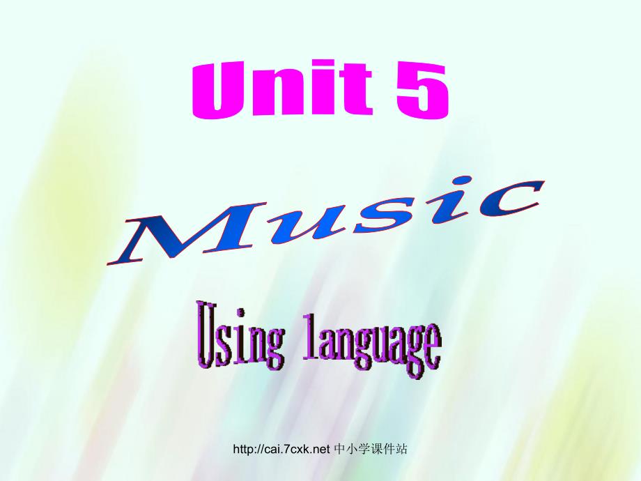 人教版高中英语必修二Unit 5《Music》（using languange）ppt课件_第1页