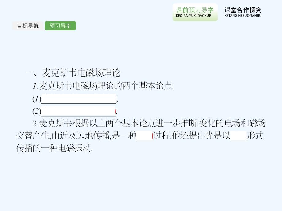 人教版高中物理选修（11）41《电磁波的发现》ppt课件_第4页