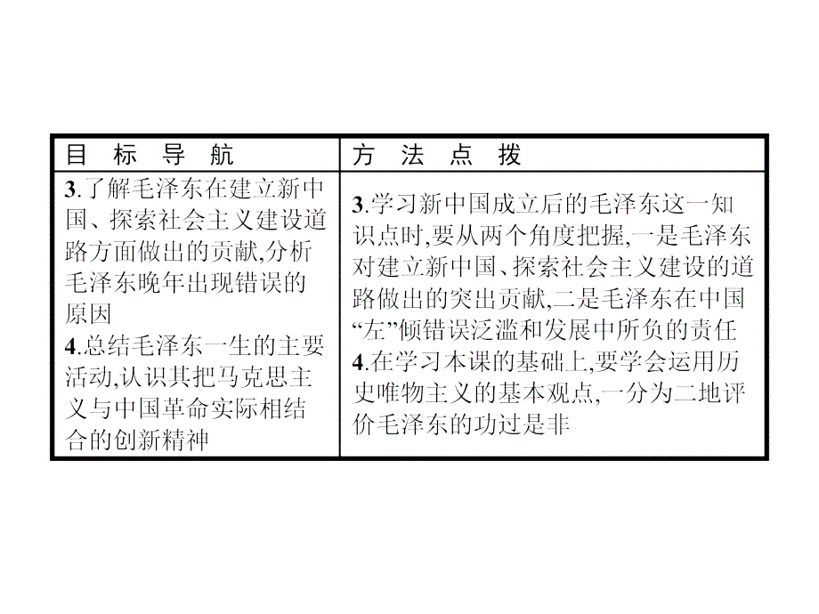 人教历史选修四课件：第5单元第4课　新中国的缔造者毛泽东_第3页