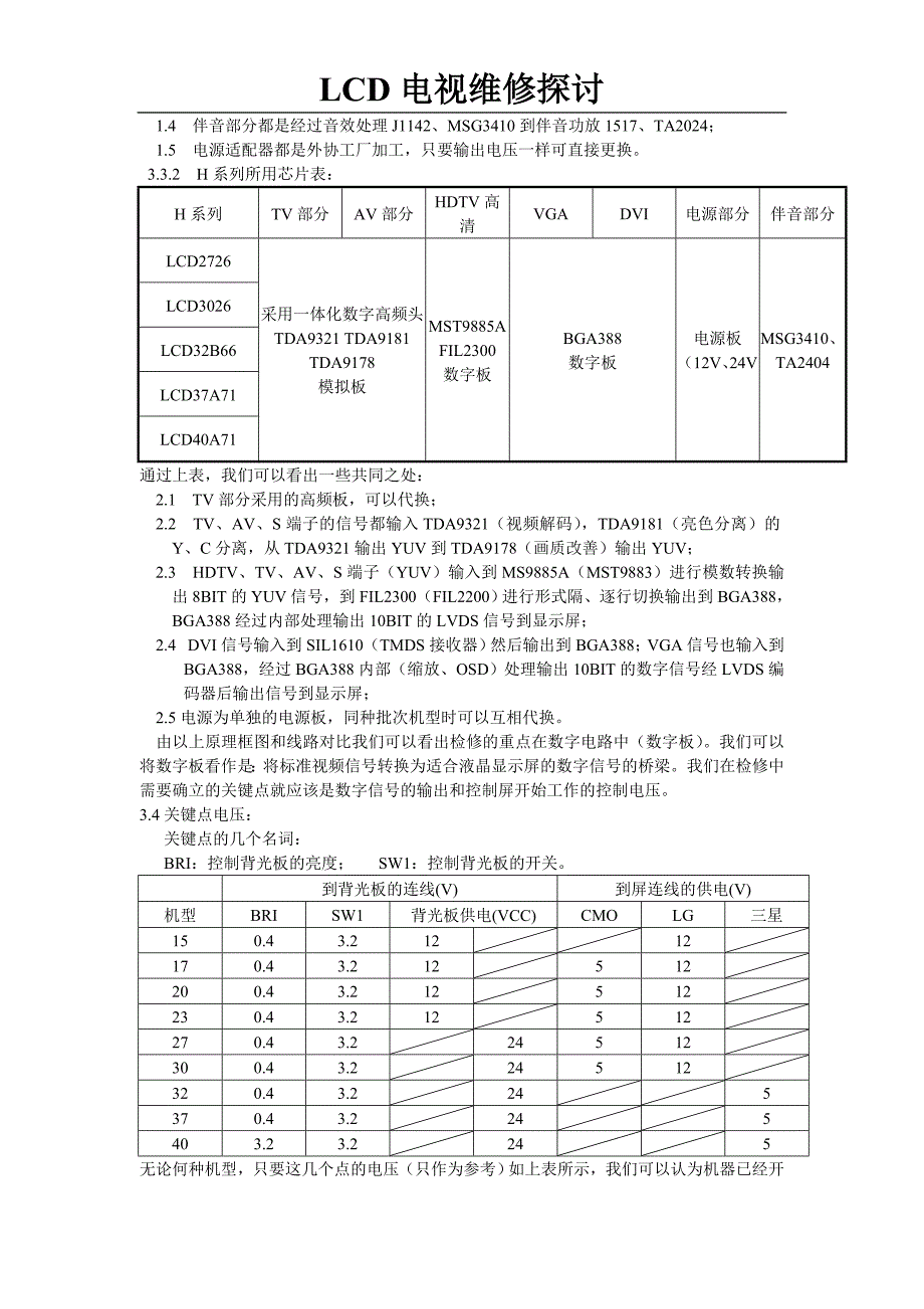 （广告传媒）LCD电视维修探讨_第3页