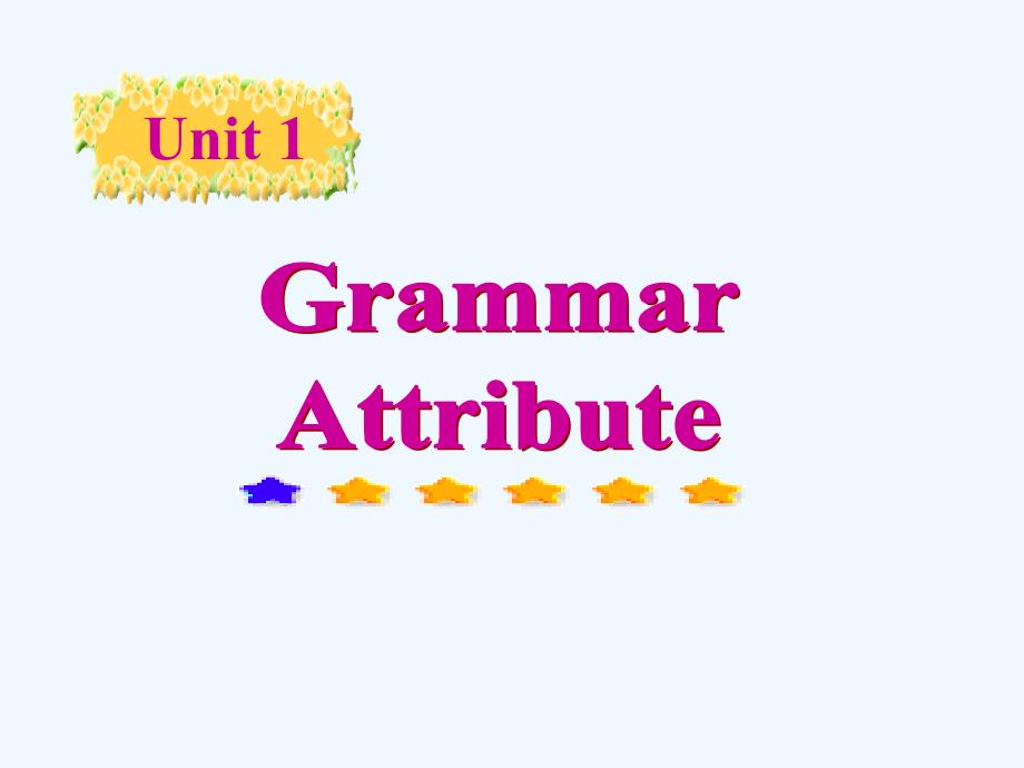 人教高中英语选修10课件：Unit1 Grammar_第1页